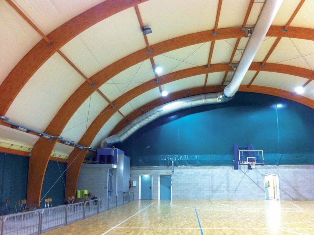 Comfort acustico nei palazzetti sportivi