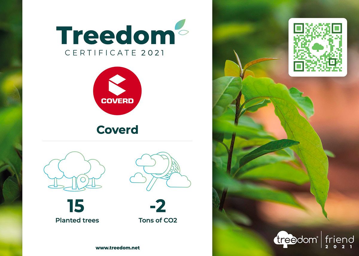 Treedom Certificato Coverd 2021