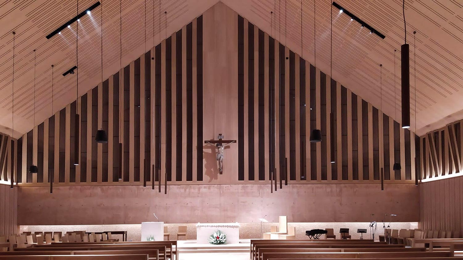 Chiesa parrocchiale di Pegognaga (MN) – Correzione acustica