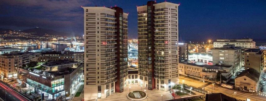 Torri Faro Genova (GE) – Il moderno complesso abitativo affacciato sul porto
